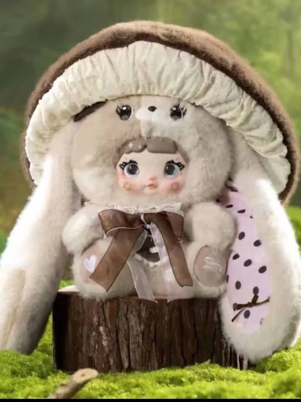 CONFIRMED NOMMI MUSHROOM HAT - MOCHA 400% Plush